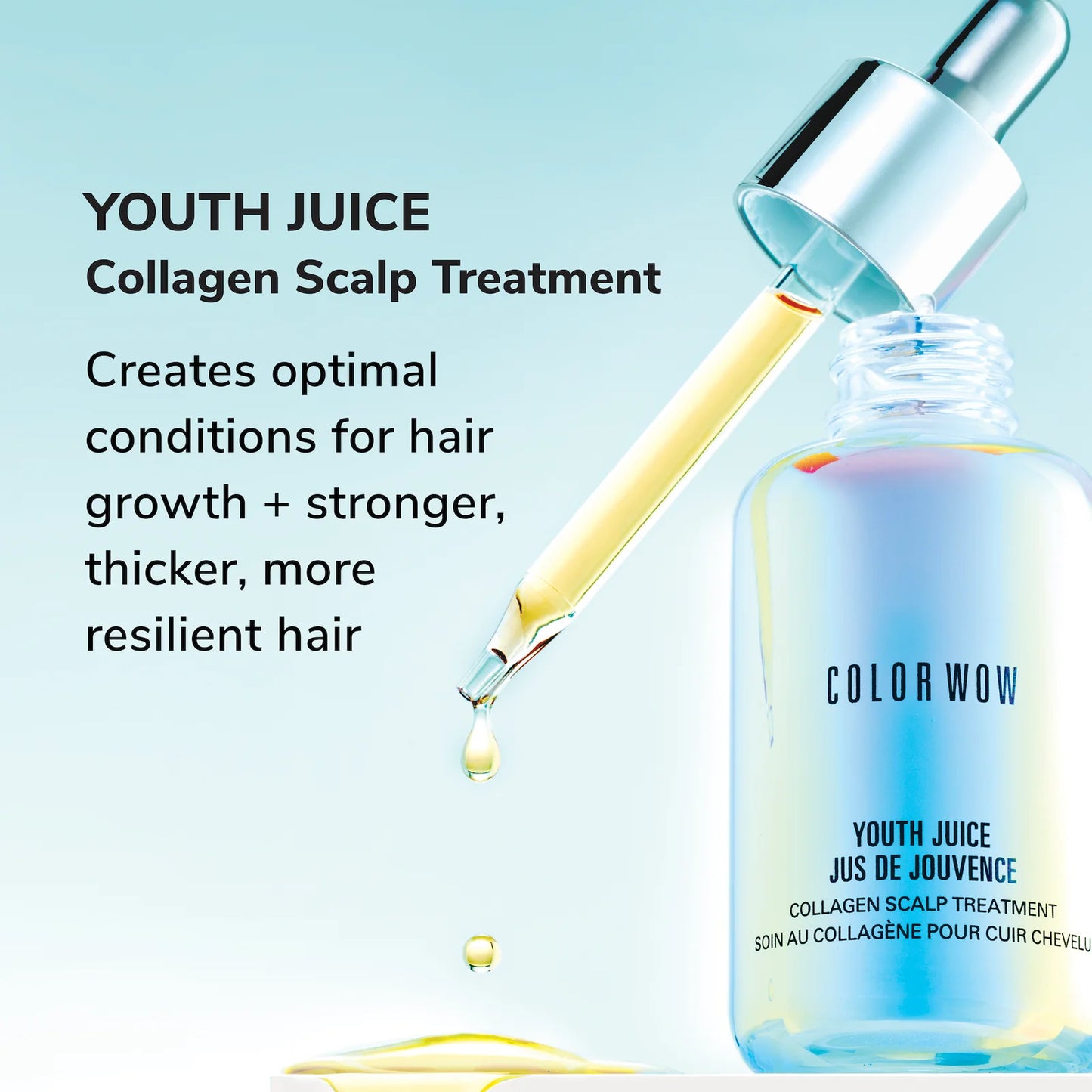 Youth Juice Scalp Serum | Collagen Scalp Treatment