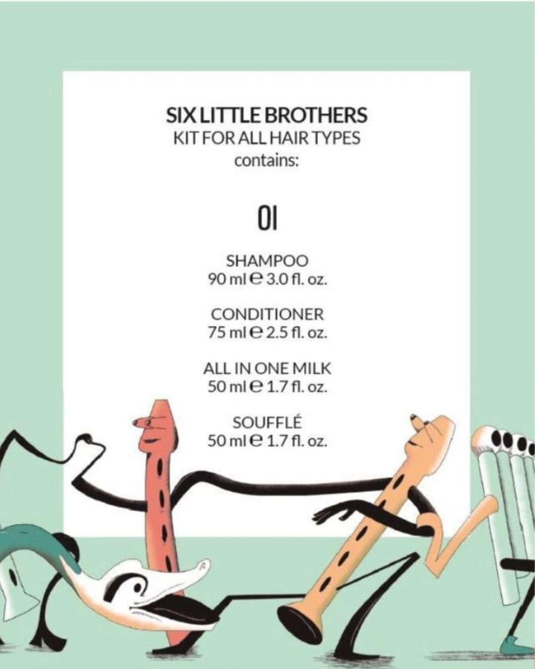 Six Little Brothers - Discover OI Travel Edition