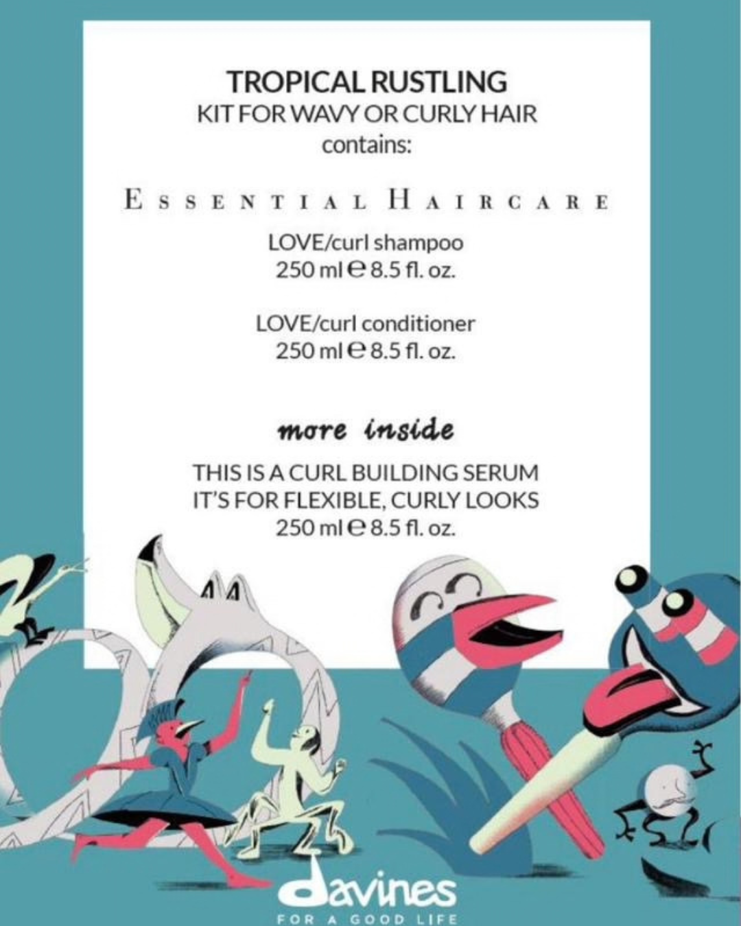 Tropical Rustling - LOVE Curl  Gift